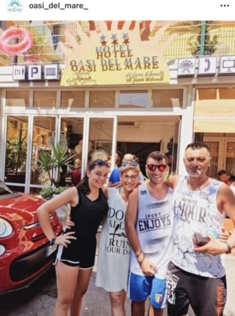 Oasi Del Mare Hotel Rimini Eksteriør billede