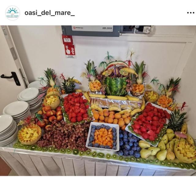 Oasi Del Mare Hotel Rimini Eksteriør billede