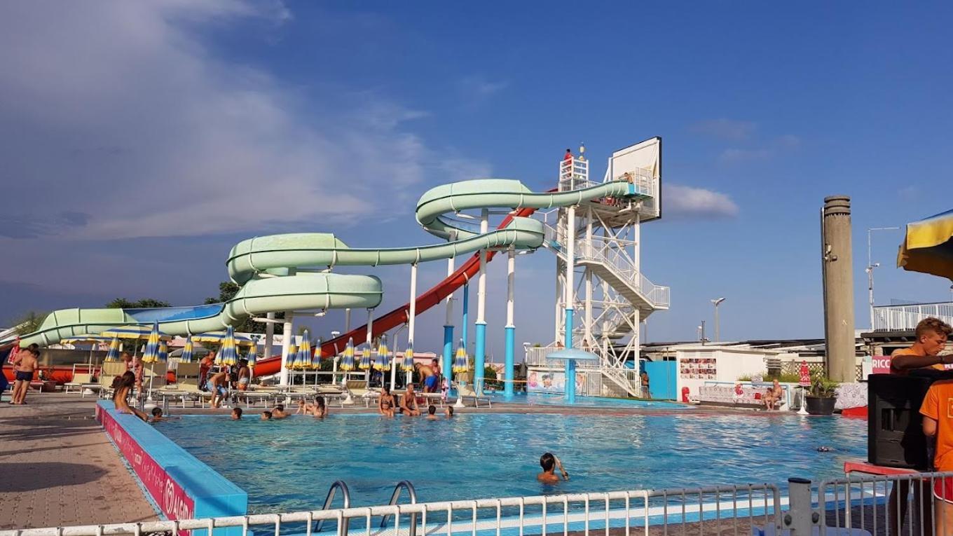 Oasi Del Mare Hotel Rimini Eksteriør billede